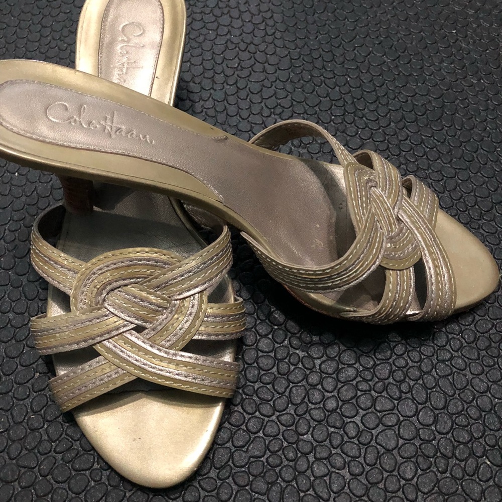 Silver Grey Sandals